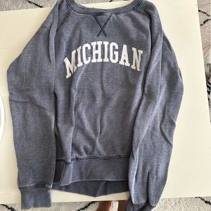 U of Michigan Blue Sweatshirt